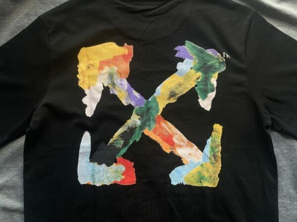 OFF-White Brush Arr Over Skate S/S Tee black (On hand)