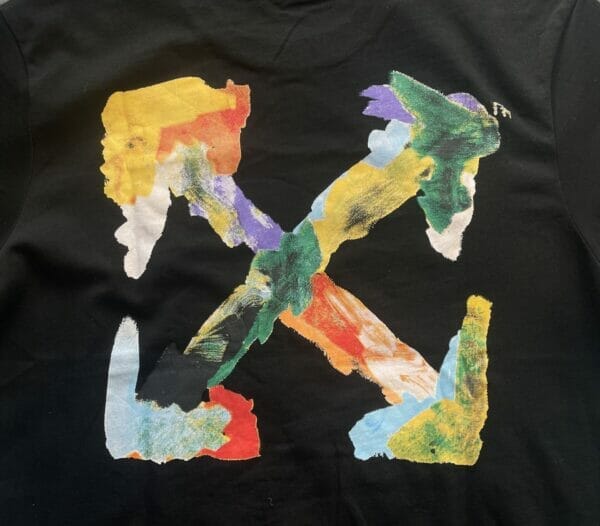 OFF-White Brush Arr Over Skate S/S Tee black (On hand)