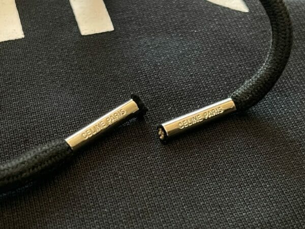 Celine logo-print hooded sweatshirt