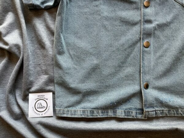 Prada denim button up shirt