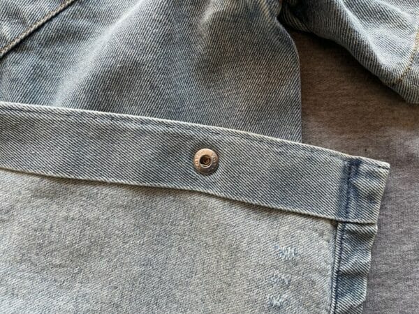 Prada denim button up shirt