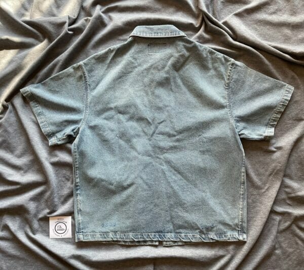 Prada denim button up shirt