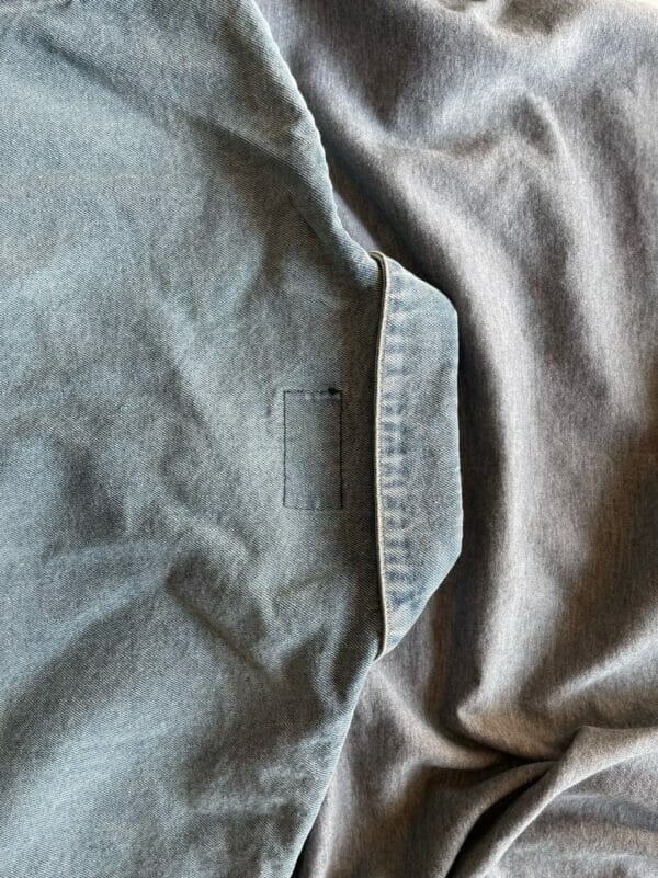 Prada denim button up shirt