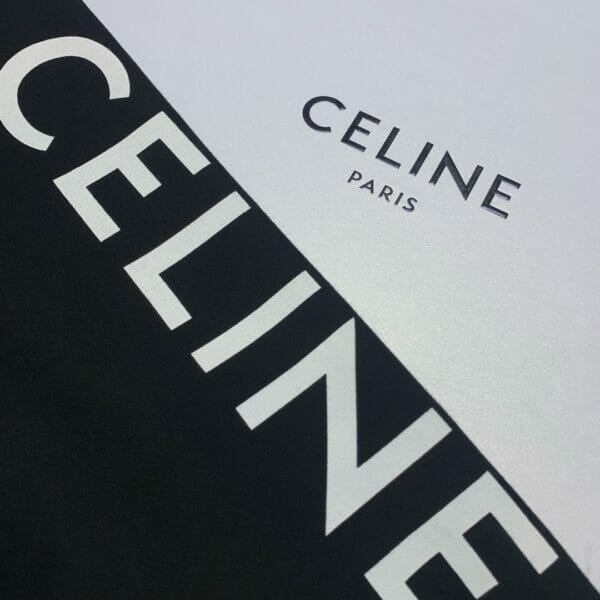 Celine logo-print hooded sweatshirt