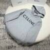 Celine logo-print hooded sweatshirt