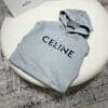 Celine logo-print hooded sweatshirt