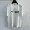 Celine logo-print T-Shirt