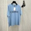 Celine logo-print T-Shirt