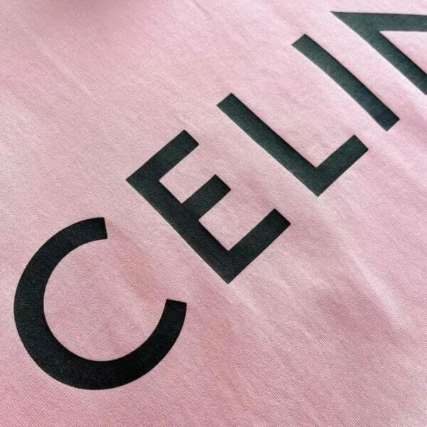 Celine logo-print T-Shirt