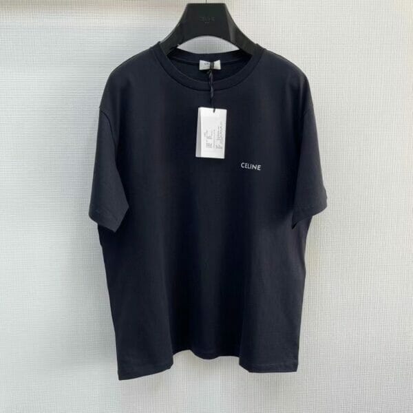 Celine logo-print T-Shirt
