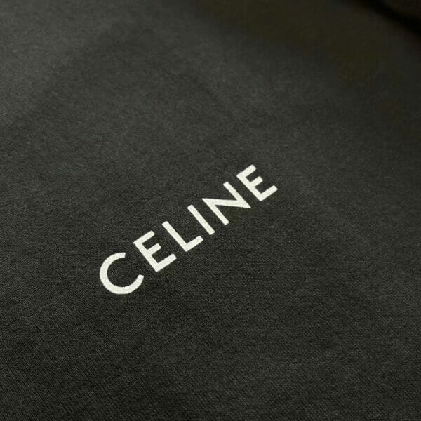 Celine logo-print T-Shirt