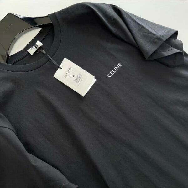 Celine logo-print T-Shirt