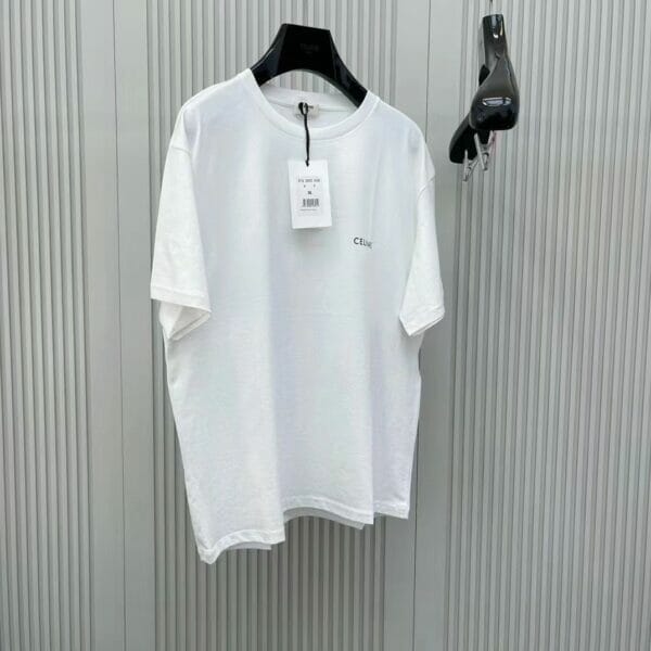 Celine logo-print T-Shirt