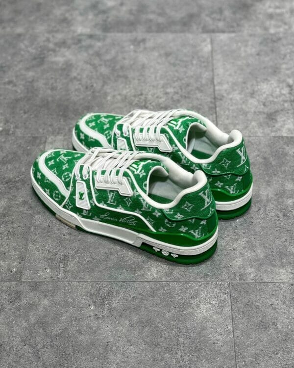 Louis Vuitton Green Trainers