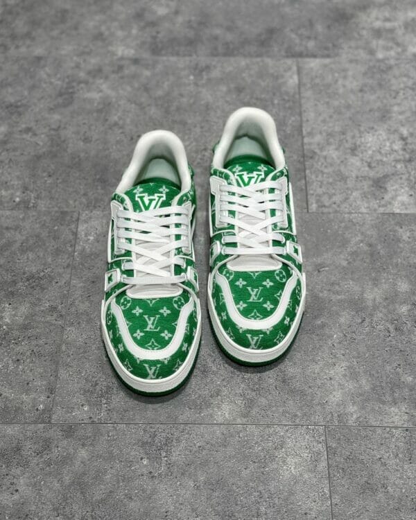 Louis Vuitton Green Trainers