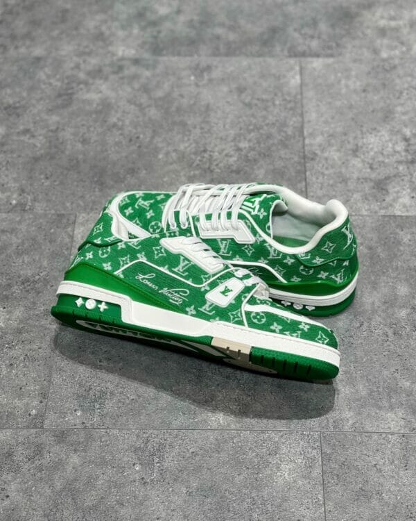 Louis Vuitton Green Trainers