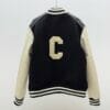 Celine Leather Varsity Jacket