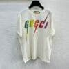 Gucci Blade Print White T-Shirt