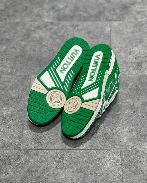 Louis Vuitton Green Trainers