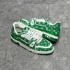 Louis Vuitton Green Trainers