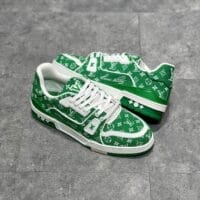 Louis Vuitton Green Trainers