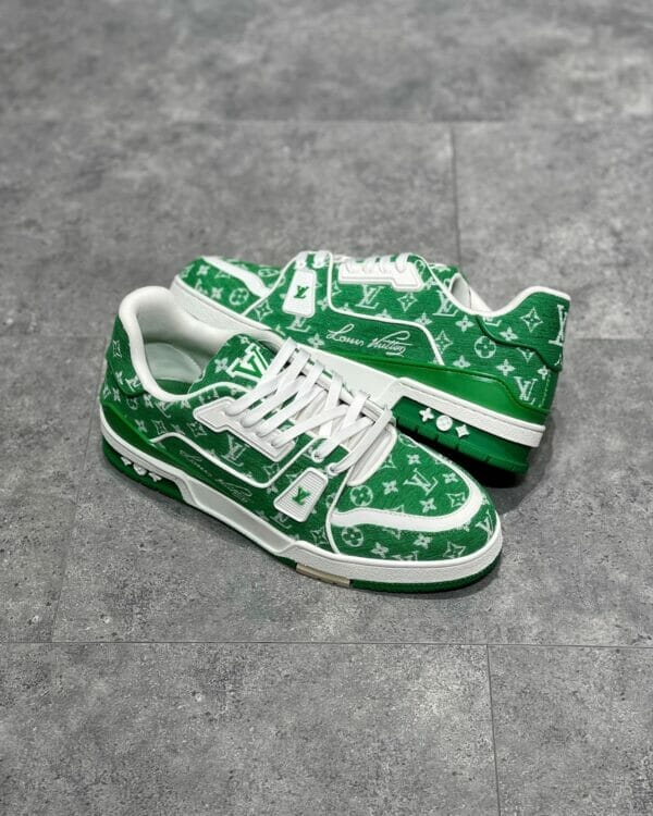 Louis Vuitton Green Trainers
