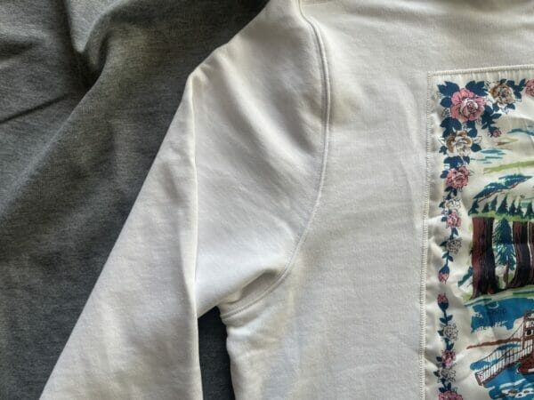 Amiri Embroidered Logo Print Graphic Hooded Sweatshirt