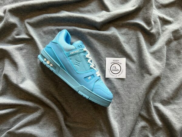 Louis Vuitton Light Blue Trainers