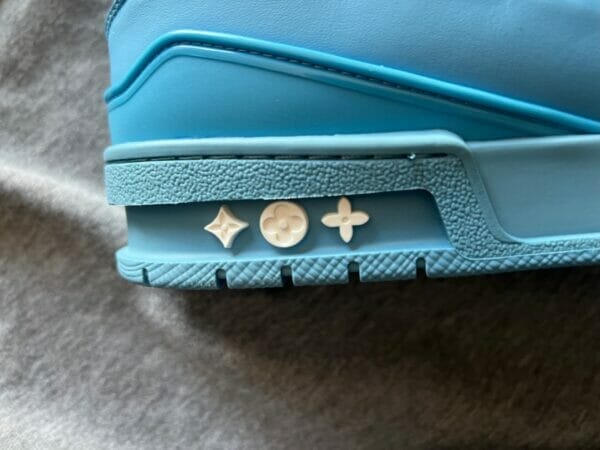 Louis Vuitton Light Blue Trainers