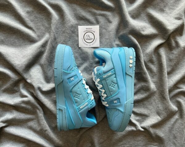 Louis Vuitton Light Blue Trainers