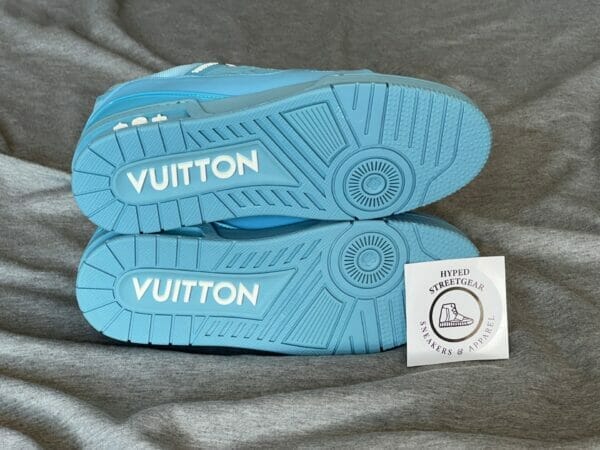 Louis Vuitton Light Blue Trainers