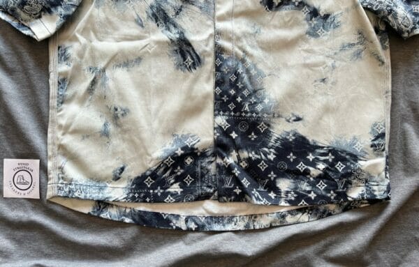 Louis Vuitton Denim Monogram Button up shirt