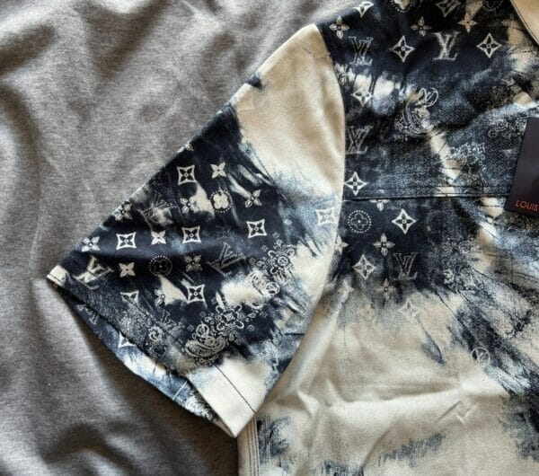 Louis Vuitton Denim Monogram Button up shirt