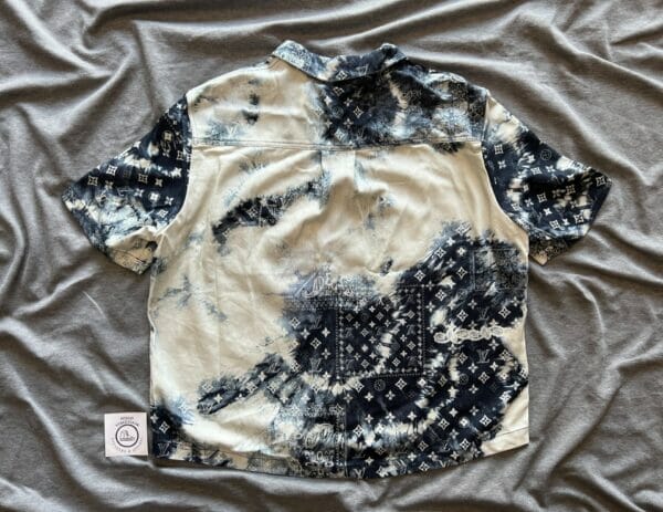 Louis Vuitton Denim Monogram Button up shirt