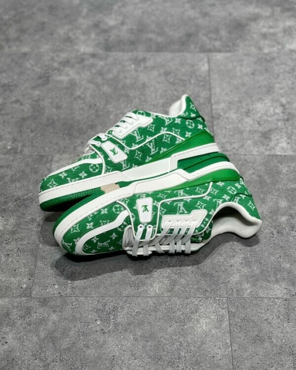 Louis Vuitton Green Trainers
