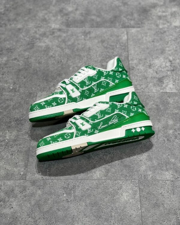 Louis Vuitton Green Trainers