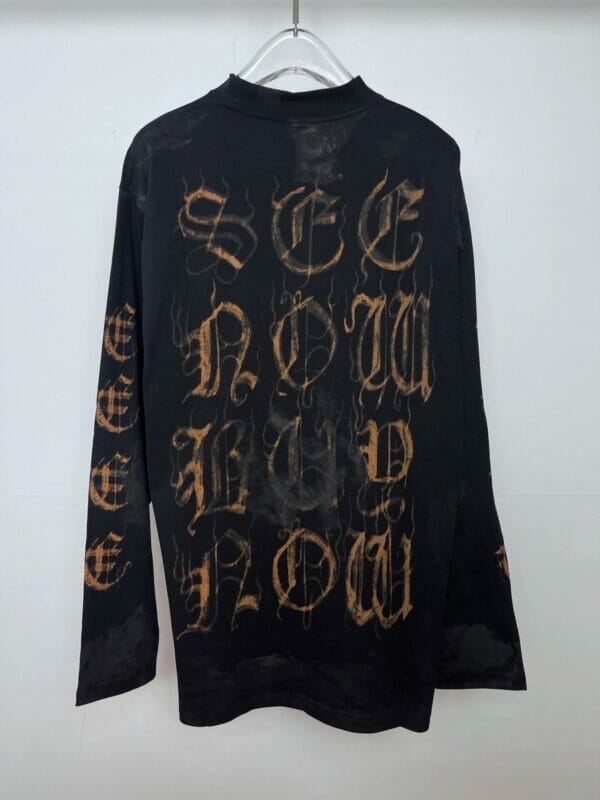 Balenciaga  Logo-print Long Sleeve T-shirt