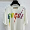 Gucci Blade Print White T-Shirt