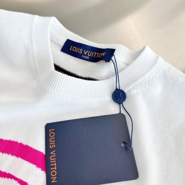 Louis Vuitton Flower Knitted T - shirt