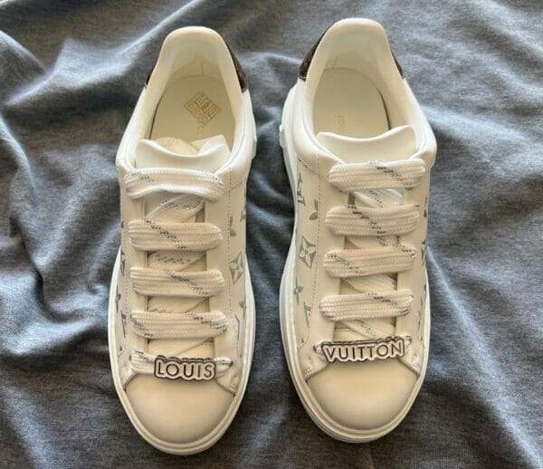 Louis Vuitton Trainer Monogram Print Sneaker