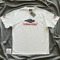 IMG_0420 Balenciaga 3D Embroidery Print T-Shirt