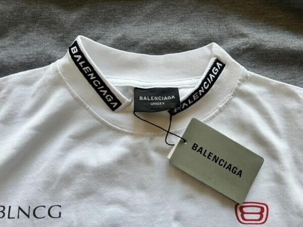 Balenciaga Multi-Logo print T-Shirt