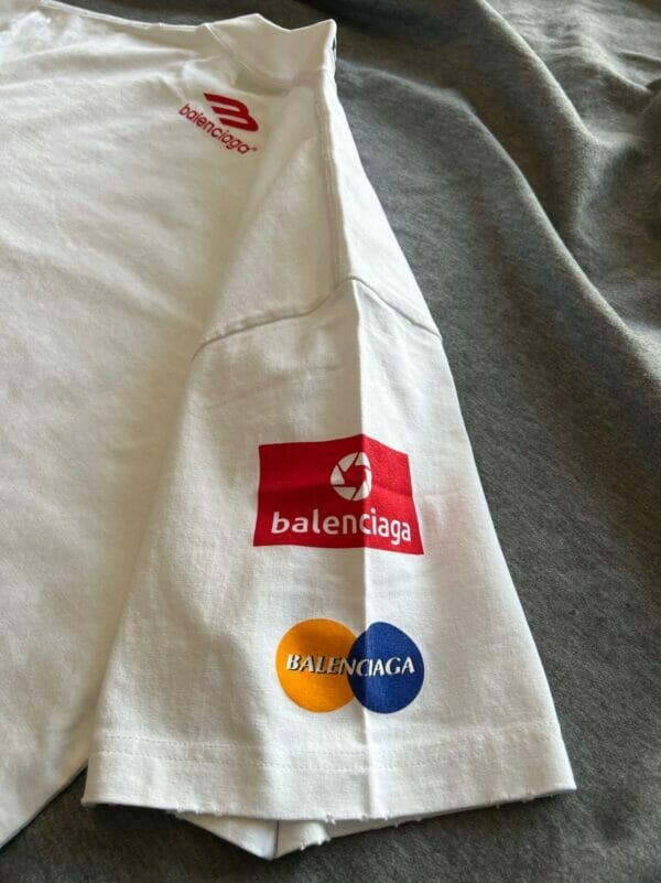 Balenciaga Multi-Logo print T-Shirt