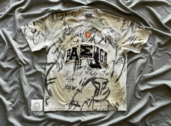 Balenciaga Soccer Print T-Shirt