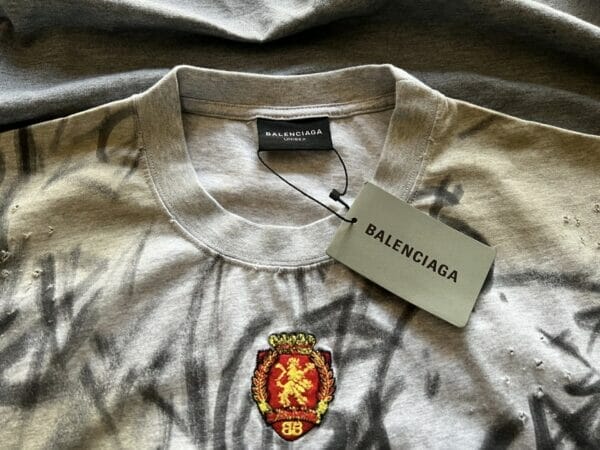 Balenciaga Soccer Print T-Shirt
