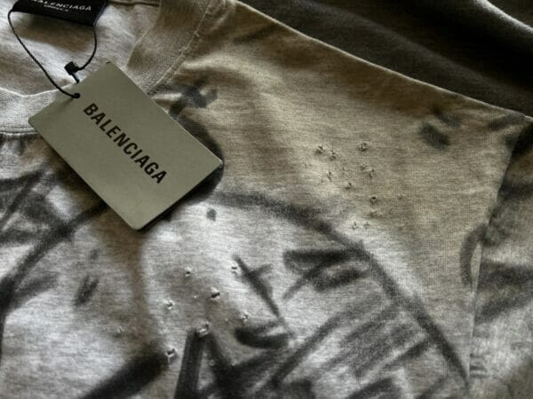 Balenciaga Soccer Print T-Shirt