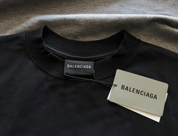 Balenciaga Embroidered Scrambled Logo T - Shirt