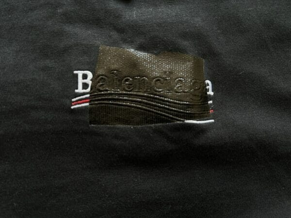Balenciaga Blurred-out T-shirt Large fit