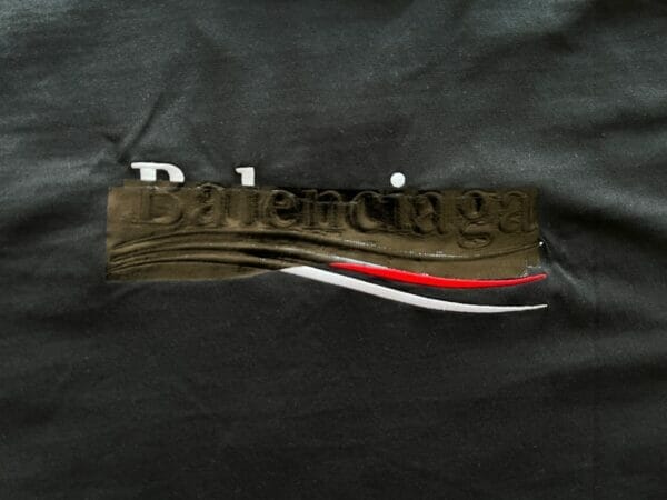 Balenciaga Blurred-out T-shirt Large fit