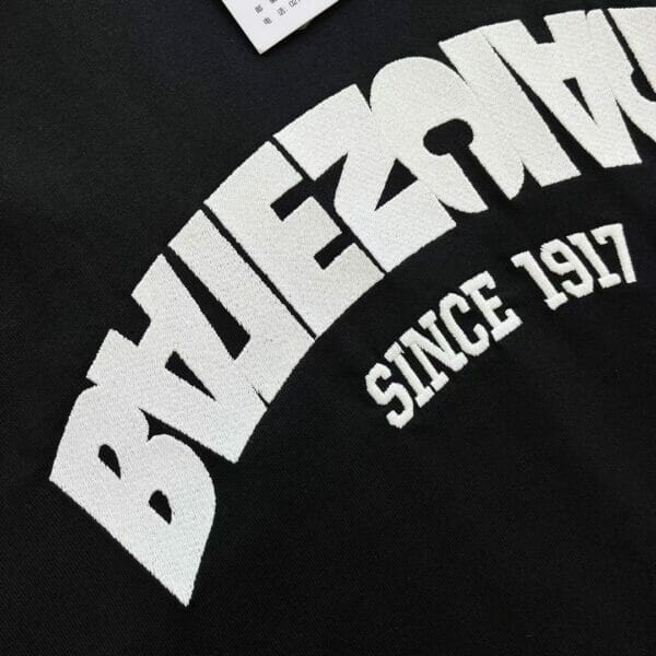 Balenciaga Embroidered Scrambled Logo T - Shirt